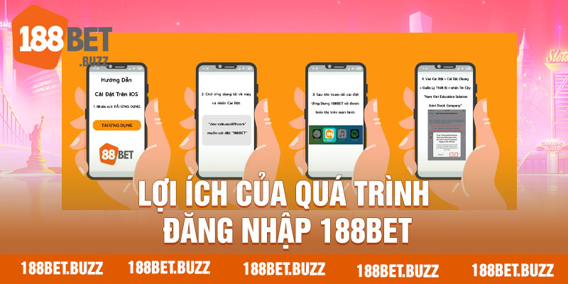 Khám phá ưu điểm khi truy cập trải nghiệm tại 188BET